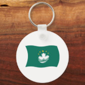 Macau-Flag-Schlüsselanhänger Schlüsselanhänger (Vorderseite)