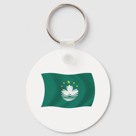 Macau-Flag-Schlüsselanhänger Schlüsselanhänger (Vorderseite)