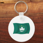 Macau-Flag-Schlüsselanhänger Schlüsselanhänger (Vorderseite)