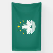 Macau-Flagge Banner (Vertikal)