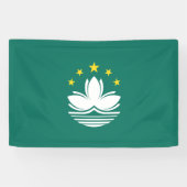 Macau-Flagge Banner (Horizontal)