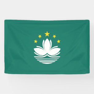 Macau-Flagge Banner