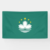 Macau-Flagge Banner (Horizontal)