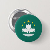 Macau-Flagge Button (Vorne & Hinten)