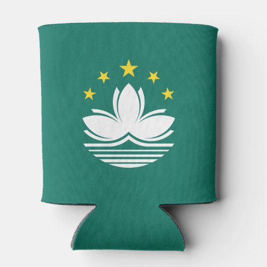 Macau-Flagge Dosenkühler (Rückseite)