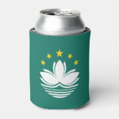 Macau-Flagge Dosenkühler (Kanne Vorderseite)
