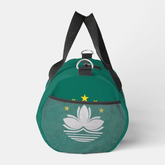 Macau-Flagge Duffle Bag (Rechts)