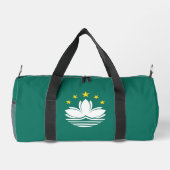 Macau-Flagge Duffle Bag (Rückseite)