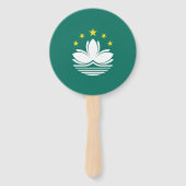Macau-Flagge Fächer (Vorderseite)