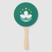 Macau-Flagge Fächer (Rückseite)