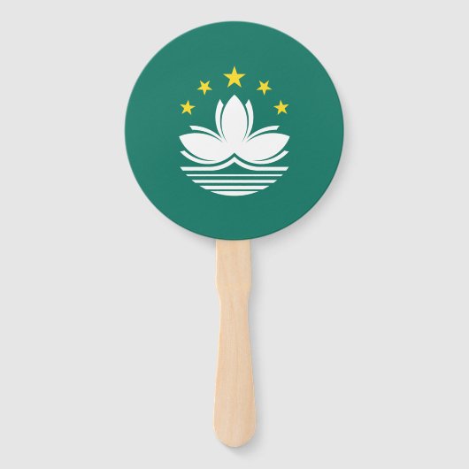 Macau-Flagge Fächer (Vorderseite)