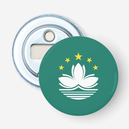 Macau-Flagge Flaschenöffner (Vorderseite)