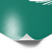 Macau-Flagge Fotodruck (Ecke)