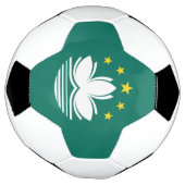 Macau-Flagge Fußball (Gedreht)