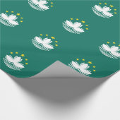 Macau-Flagge Geschenkpapier (Ecke)