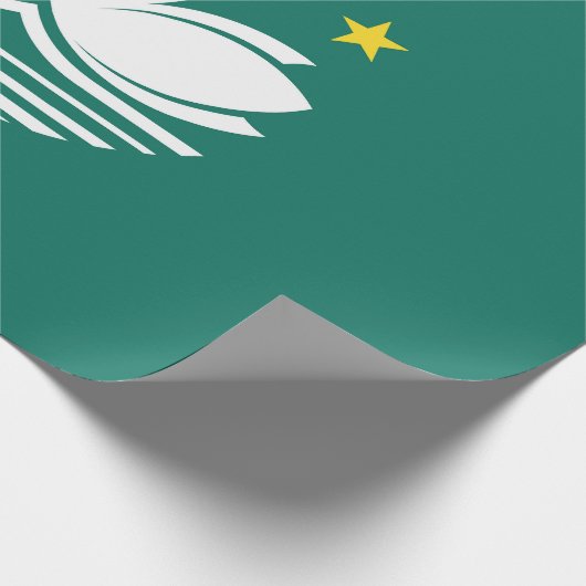 Macau-Flagge Geschenkpapier (Ecke)