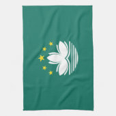 Macau-Flagge Geschirrtuch (Vertikal)