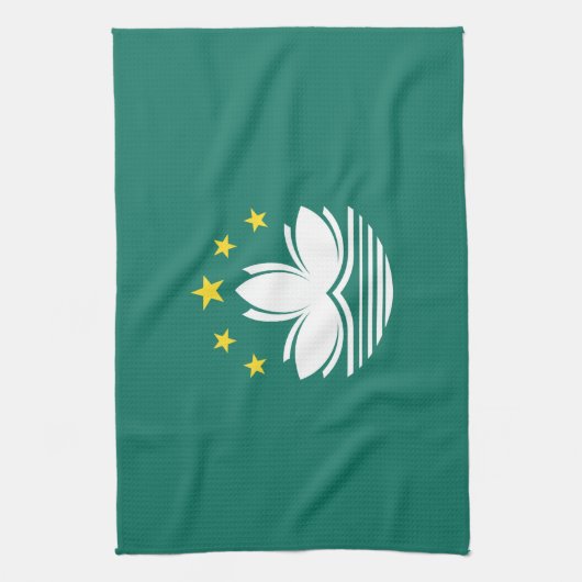 Macau-Flagge Geschirrtuch (Vertikal)