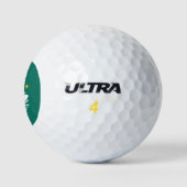 Macau-Flagge Golfball (Logo)