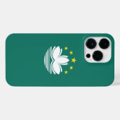 Macau-Flagge iPhone Hülle (Rückseite (Horizontal))