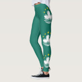 Macau-Flagge Leggings (Links)