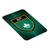 Macau-Flagge Magnet (Rechte Seite)