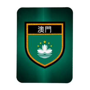 Macau-Flagge Magnet