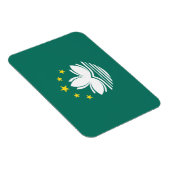 Macau-Flagge Magnet (Rechte Seite)