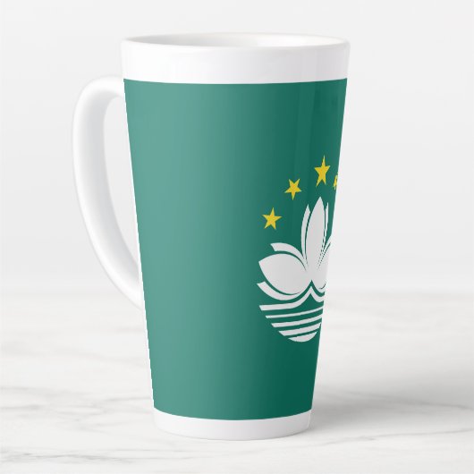 Macau-Flagge Milchtasse (Linke Ecke)