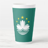 Macau-Flagge Milchtasse (Vorderseite)