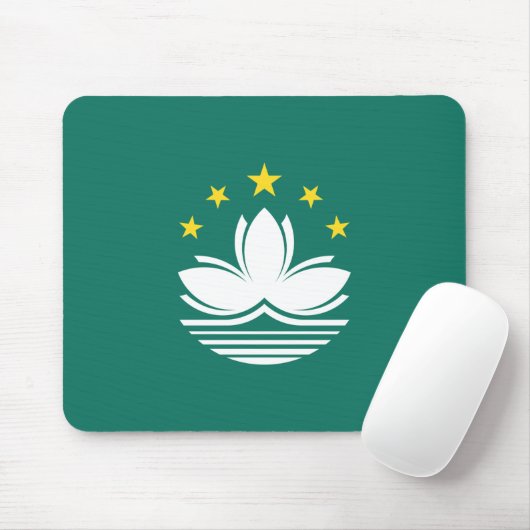 Macau-Flagge Mousepad (Mit Mouse)