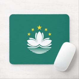 Macau-Flagge Mousepad