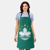 Macau-Flagge Schürze (Getragen)