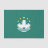 Macau-Flagge Seidenpapier (Vorderseite)