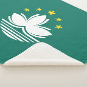 Macau-Flagge Sherpadecke (3/4)