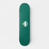 Macau-Flagge Skateboard (Vorne)