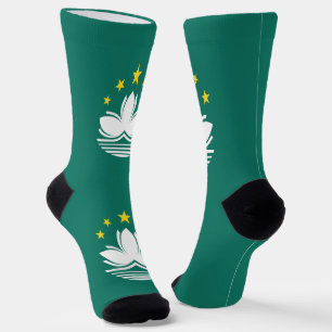 Macau-Flagge Socken
