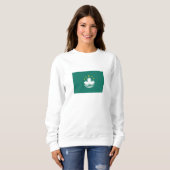Macau-Flagge Sweatshirt (Vorne ganz)
