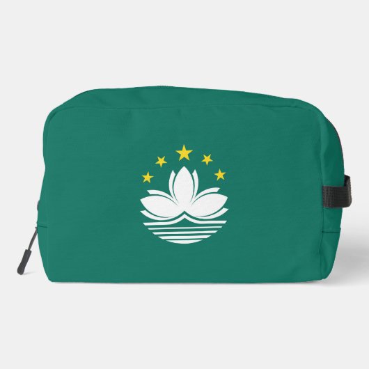 Macau-Flagge Waschbeutel (Rückseite)