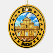 Macau Keramik Ornament (Links)