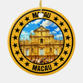 Macau Keramik Ornament (Hinten)