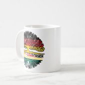 Macau Macauisch Deutsch Deutschland Baum Wurzel Kaffeetasse (Vorderseite Links)