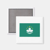 Macau Magnet (Vorderseite/Rückseite)