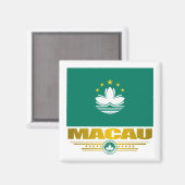 ‚Macau Pride‘ Magnet (Vorderseite/Rückseite)