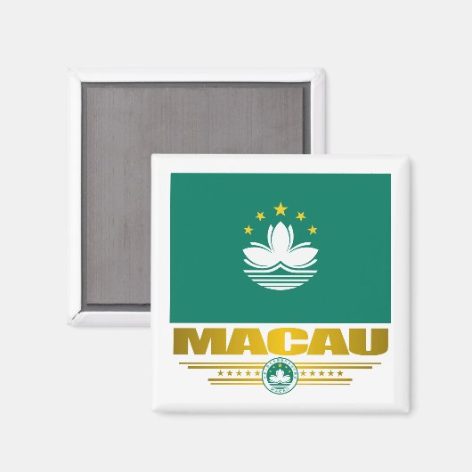 ‚Macau Pride‘ Magnet (Vorderseite/Rückseite)