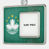 Macau Rahmen-Ornament Silber (Links)