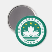Macau SAR Magnet (Vorderseite/Rückseite)