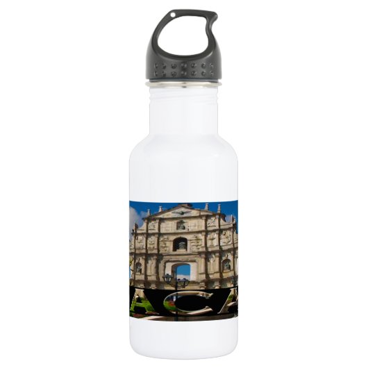 Macau Trinkflasche (Vorderseite)