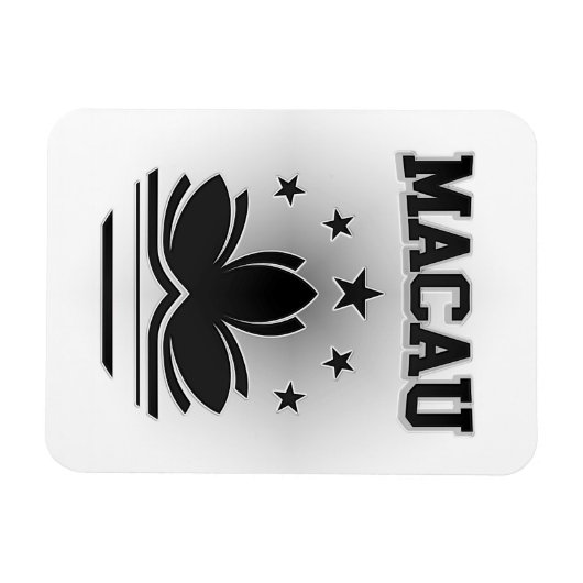 Macau-Wappen Magnet (Horizontal)
