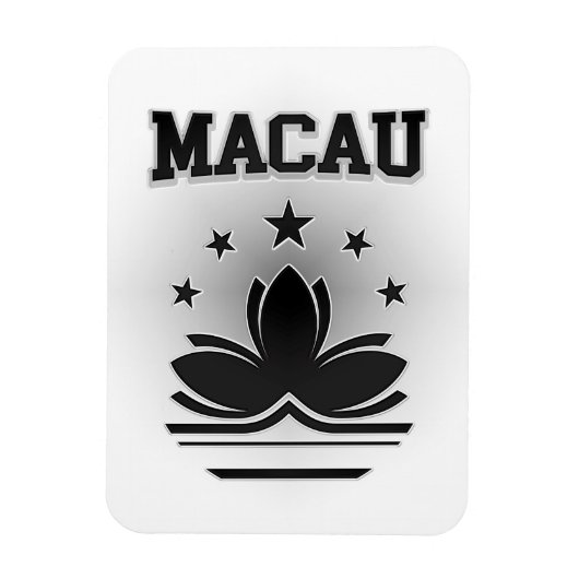 Macau-Wappen Magnet (Vertikal)